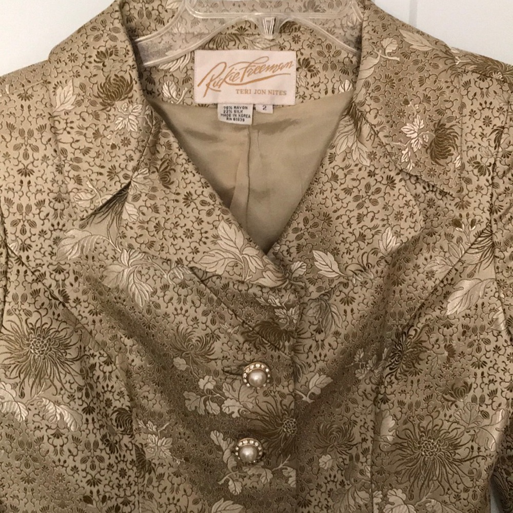 Teri Jon Rickie Freeman evening suit. BNWO…
